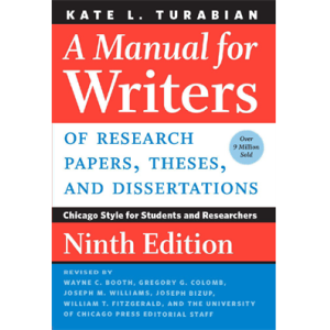 A Manual for Writers of Research Papers, Theses, a